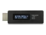 DELOCK HDMI-Tester f. EDID-Info m. OLED-Anzeige
