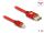 DeLOCK Mini DisplayPort zu DisplayPort Kabel 8K 60 Hz 1 m rot Metall ohne Einrastfunktion