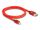 DeLOCK Mini DisplayPort zu DisplayPort Kabel 8K 60 Hz 1 m rot Metall ohne Einrastfunktion