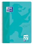 Oxford TOUCH Notizbuch A4+ 80 Blätter Aqua-Farbe