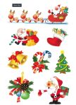 HERMA Sticker Weihnachten Santa Claus