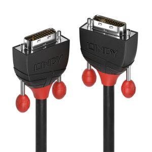 Lindy 36252 DVI-Kabel 2 m DVI-D Schwarz