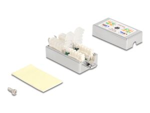 DELOCK LSA Adapter LSA -> LSA Bu/Bu Cat6a geschirmt