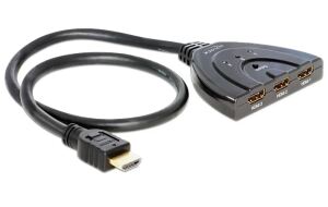 DELOCK HDMI Switch 3 Eingänge -> 1 Ausgang bidirectional