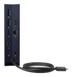 ASUS SimPro Dock 2 Kabelgebunden Thunderbolt 3 Schwarz, Blau