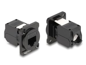 DELOCK D-Typ Modul RJ45 Cat.6 Buchse zu LSA Buchse