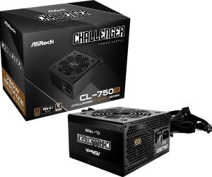Asrock Challenger CL-750B Netzteil 750 W 20+4 pin ATX ATX Schwarz