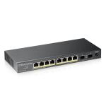 Zyxel GS1100-10HP v2 Unmanaged Gigabit Ethernet (10/100/1000) Power over Ethernet (PoE) Schwarz