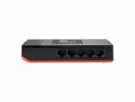LevelOne GSW-0507 Netzwerk-Switch Unmanaged Gigabit Ethernet (10/100/1000) Schwarz, Rot