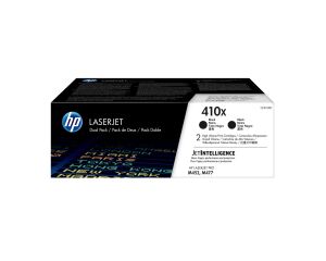 HP 410X 2er-Pack Schwarz Original LaserJet Tonerkartuschen mit hoher Reichweite