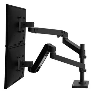 Ergotron LX Pro Series 45-690-292 Flachbildschirm-Tischhalterung 68,6 cm (27") Tisch/Bank Schwarz