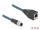 DeLOCK M12 Adapterkabel A-kodiert 8 Pin Stecker zu RJ45 Buchse 50 cm