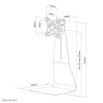 Neomounts FPMA-D800 Monitor-Ständer 10-27"