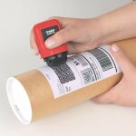 Trodat ID Protector Tintenroller Inkl. 3 Nachfülltinten Schwarz, Feuerrot, Kissen Schwarz