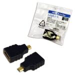 LogiLink AH0010 Kabeladapter HDMI D HDMI A Schwarz