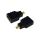 LogiLink AH0010 Kabeladapter HDMI D HDMI A Schwarz