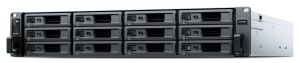 Synology RX1225RP Disk-Array Rack (2U) Schwarz, Silber