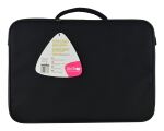 Techair Classic pro 39,6 cm (15.6") Aktenkoffer Schwarz