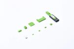 Smartkeeper U04GN Schnittstellenblockierung Türblockierschlüssel USB Typ-C Grün 1 Stück(e)