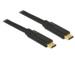 DeLOCK 83868 USB Kabel USB 2.0 4 m USB C 0,48 Gbit/s Schwarz