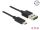 DELOCK USB Kabel A -> Micro-B St/St 0.50m schwarz Easy USB