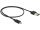 DELOCK USB Kabel A -> Micro-B St/St 0.50m schwarz Easy USB