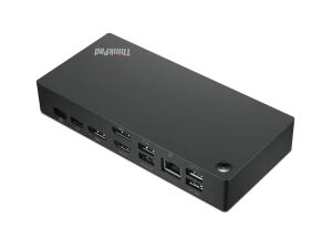 Lenovo ThinkPad Universal USB-C Kabelgebunden USB 3.2 Gen 1 (3.1 Gen 1) Type-C Schwarz
