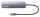 Manhattan 153959 laptop-dockingstation & portreplikator Kabelgebunden USB 3.2 Gen 1 (3.1 Gen 1) Type-C Silber