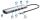 Manhattan 153959 laptop-dockingstation & portreplikator Kabelgebunden USB 3.2 Gen 1 (3.1 Gen 1) Type-C Silber