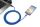 smrter SPEEDY Daten- Ladekabel, Typ USB-C, 100cm, blue retail