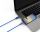 smrter SPEEDY Daten- Ladekabel, Typ USB-C, 100cm, blue retail