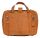 R-Go Tools Laptoptasche R-Go Viva, Vollnarbenleder, mit integriertem Laptop-Ständer, Schulterriemen, 15,6-Zoll, braun