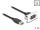 DeLOCK Easy 45 Modul SuperSpeed USB (USB 3.2 Gen 1) USB Typ-A Buchse zu USB Typ-A Stecker mit Kabelpeitsche, 22,5 x 45 mm