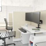 Ergotron LX Pro Series 45-684-292 Flachbildschirm-Tischhalterung 68,6 cm (27") Tisch/Bank Schwarz