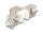 DeLOCK Keystone Modul RJ45 Buchse zu LSA Cat.6A werkzeugfrei orange Set 10 Stück
