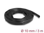 DELOCK PVC Isolierschlauch 3 m x 10 mm schwarz