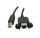 Alcasa USB 2.0 B/B 1m USB Kabel USB B Schwarz