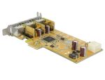 DELOCK PCIe Card Powered USB > 3x 12V