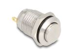 DeLOCK 20983 Druckknopf Panel Silber