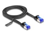 DELOCK RJ45 Flachband Patchkabel Stecker zu Stecker Cat.6A