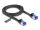DELOCK RJ45 Flachband Patchkabel Stecker zu Stecker Cat.6A