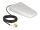 DeLOCK LTE Antenne SMA Stecker 7 - 9 dBi direktional mit Anschlusskabel (RG-58, 5 m) weiß outdoor