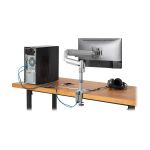 Tripp Lite DDR1732SAL Flachbildschirm-Tischhalterung 81,3 cm (32") Tisch/Bank Silber
