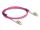 DELOCK LWL Kabel mit Metallarmierung LC Duplex Multimode 2m