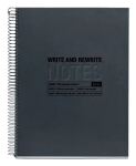 Miquelrius ECO Design Notizbuch A5 120 Blätter Schwarz