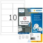 HERMA Repositionierbare Adressetiketten A4 96x50.8 mm...