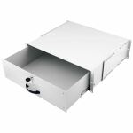 Equip Abschliessbare Schublade 19, 3HE, RAL7035 Grau