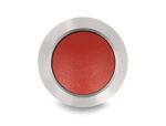 DELOCK Drucktaster zum Einbau 12 mm 2 x Schraubklemme rot