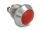 DELOCK Drucktaster zum Einbau 12 mm 2 x Schraubklemme rot