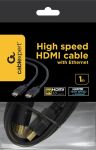 Gembird CC-HDMI4-1M HDMI-Kabel HDMI Typ A (Standard) Schwarz